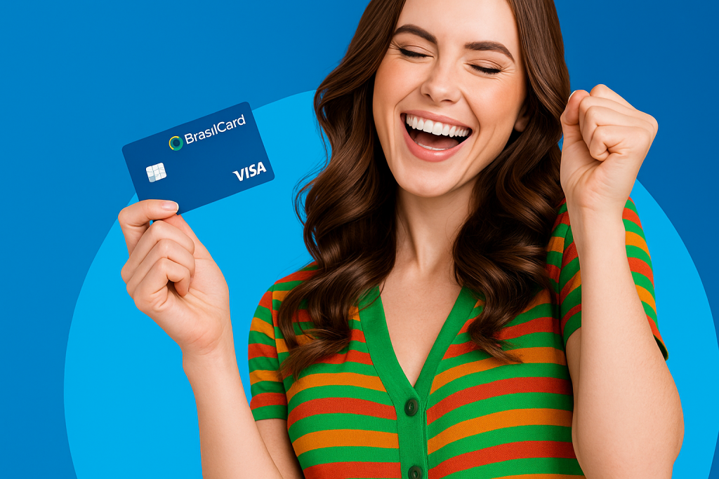 Cartão BrasilCard Visa Aprovação é Instantânea