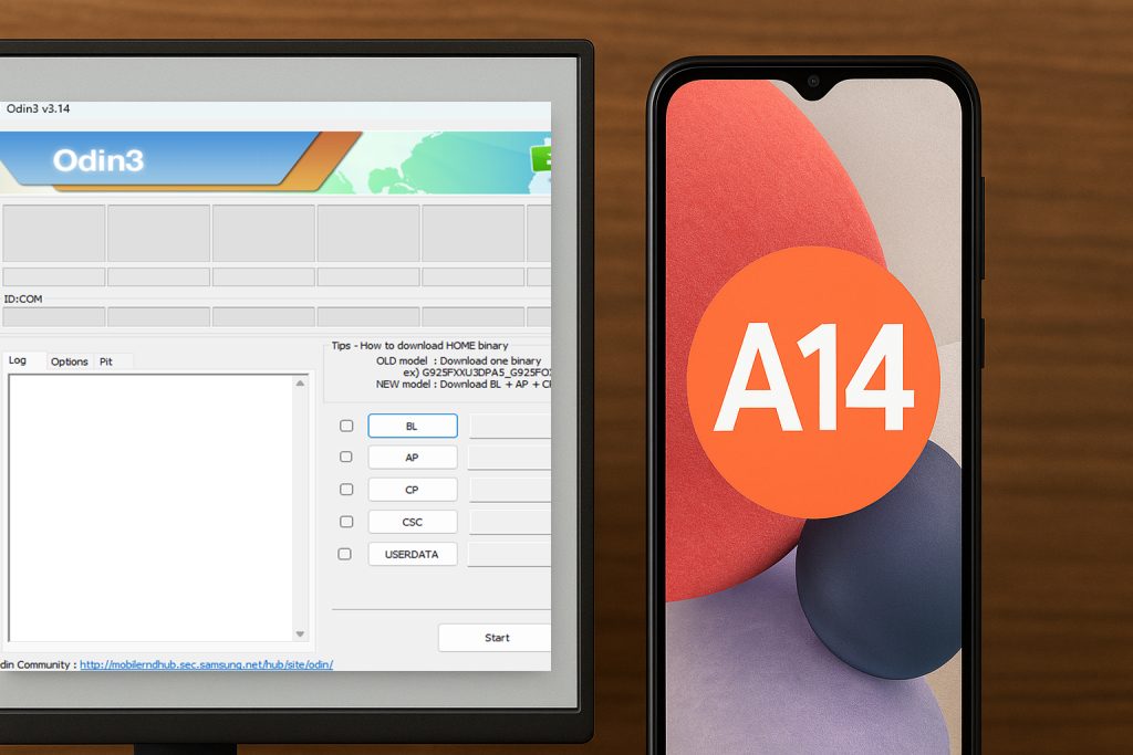 Galaxy A14 (A145MB) ROM Android 15 + Odin Atualizado
